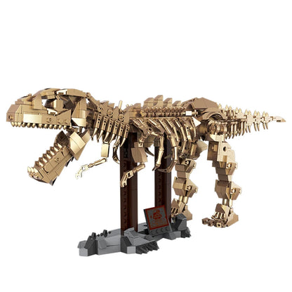T-Rex Skelet Bouwset – Dinosaurus Fossiel Schaalmodel van Bouwblokken (850 stuks)